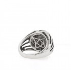 Men's Micro Pave Dome Ring